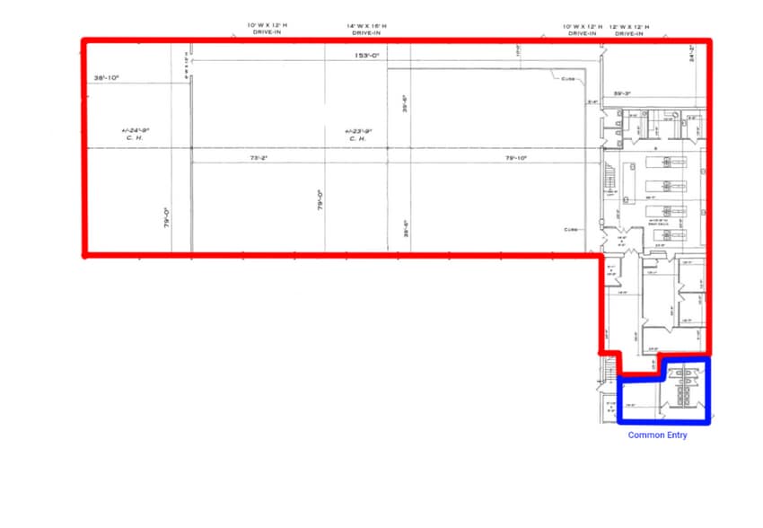 160 Cooper Rd, Berlin, NJ à louer - Plan d’étage - Image 2 de 9