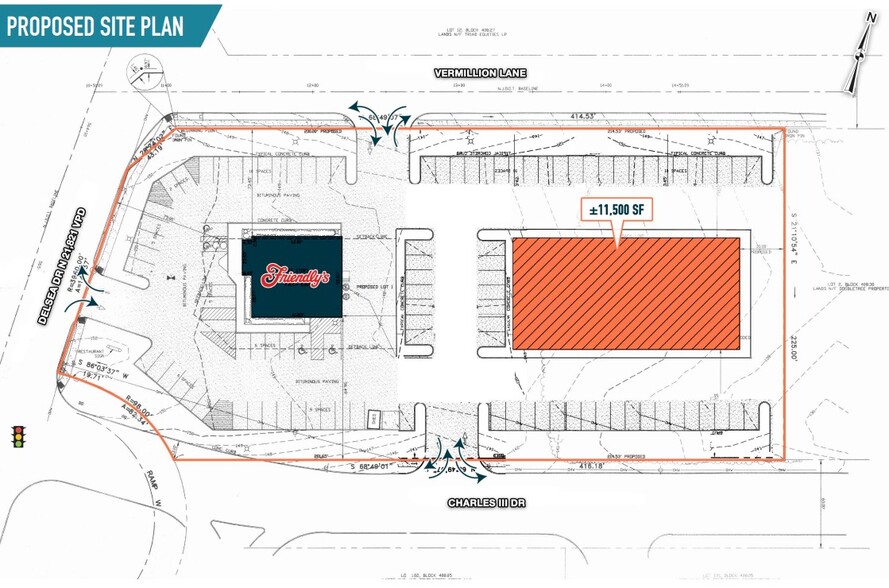 1100 Delsea Dr N, Glassboro, NJ à louer - Plan de site - Image 2 de 3