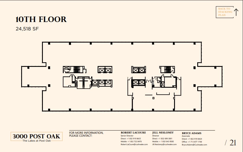 3000 Post Oak Blvd, Houston, TX for lease Floor Plan- Image 1 of 1