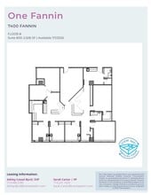 7400 Fannin St, Houston, TX for lease Floor Plan- Image 1 of 1