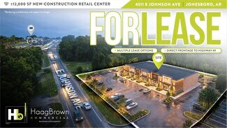 Plus de détails pour 4511 E Johnson Ave, Jonesboro, AR - Commerce de détail à louer