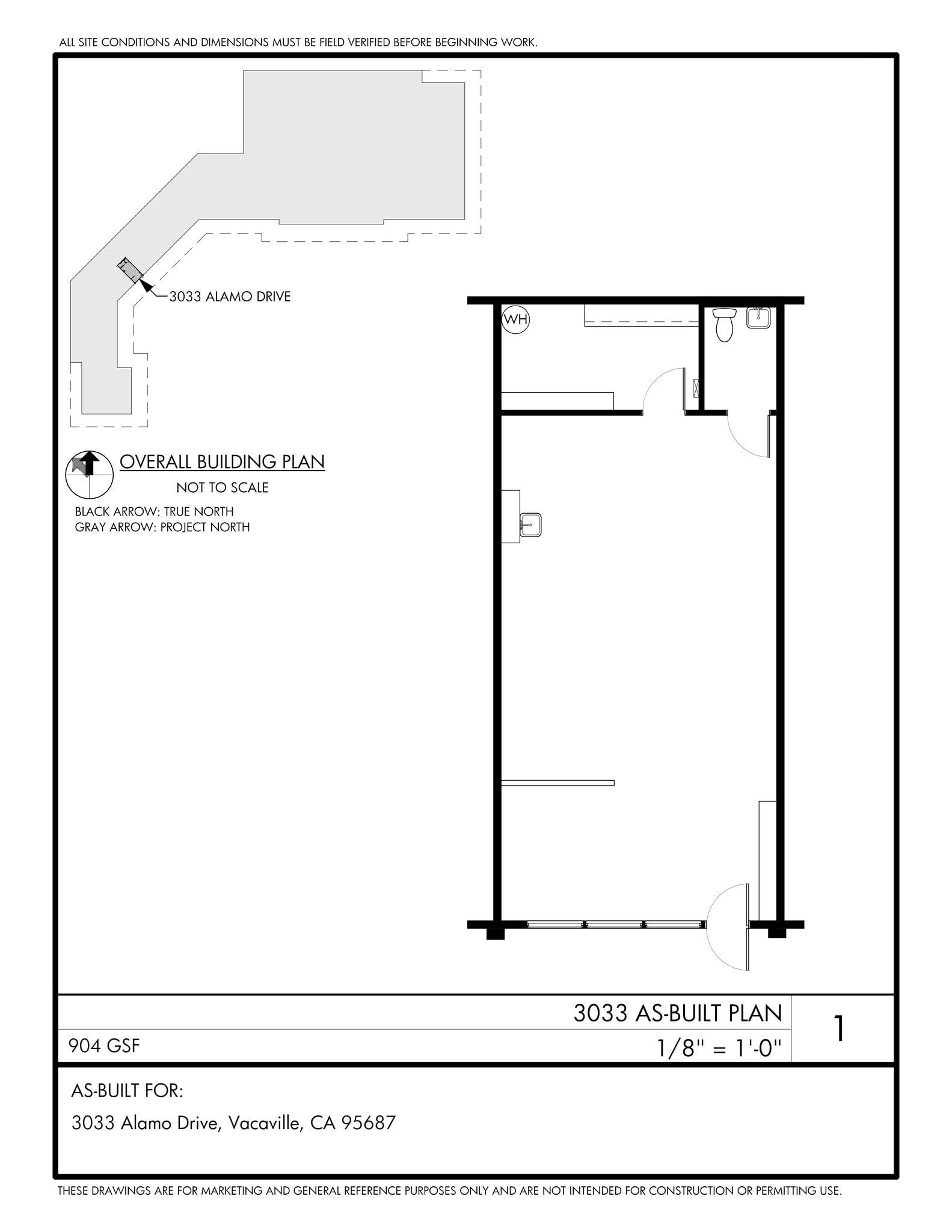3001-3103 Alamo Dr, Vacaville, CA for lease Site Plan- Image 1 of 1