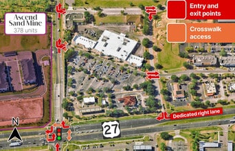 2424 Sand Mine Rd, Davenport, FL - Aérien Vue de la carte