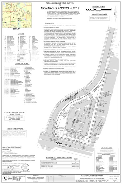 East Of Route 59, North Side Ferry Rd, Naperville, IL à vendre - Plan de site - Image 3 de 4