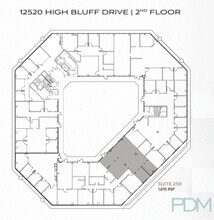 12520 High Bluff Dr, San Diego, CA for lease Floor Plan- Image 1 of 1