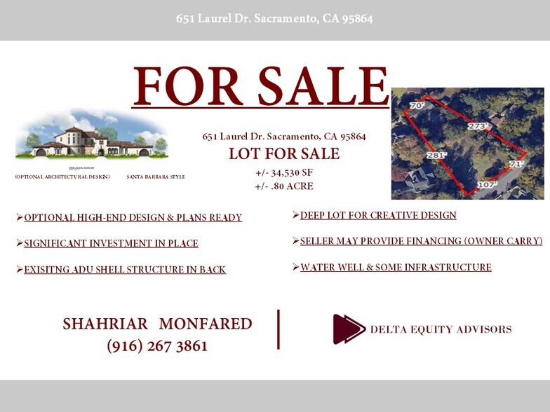 651 Laurel Dr, Sacramento, CA à vendre - Photo du bâtiment - Image 2 de 4