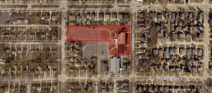 3945 S Kansas Ave, Milwaukee, WI - AERIAL  map view