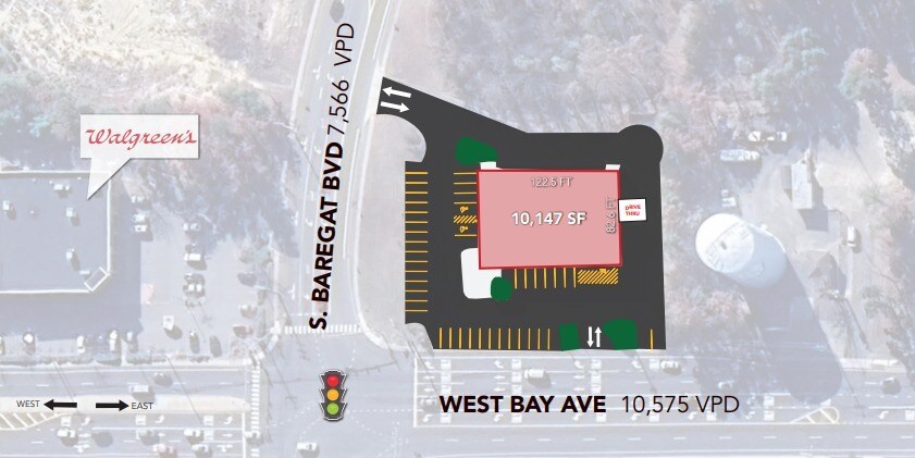 895 W Bay Ave, Barnegat, NJ à louer - Plan de site - Image 2 de 3