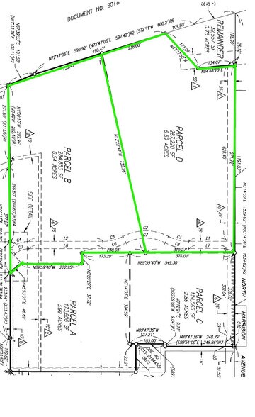 N Harrison Ave, Fresno, CA à vendre - Plan de site - Image 1 de 2