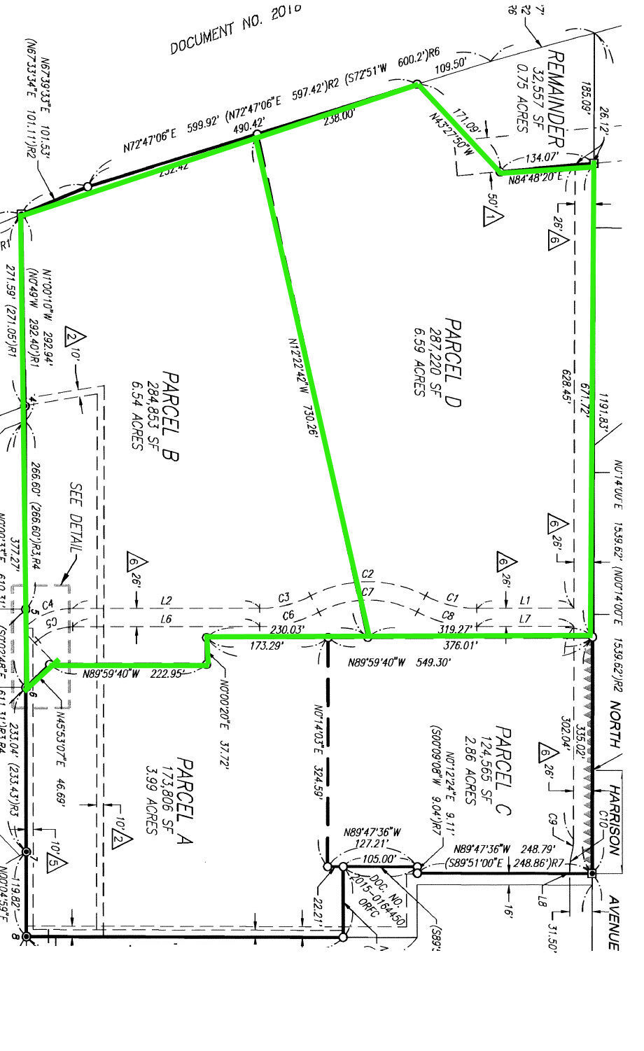 N Harrison Ave, Fresno, CA for sale Site Plan- Image 1 of 3