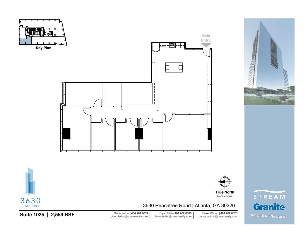 3630 Peachtree Rd NE, Atlanta, GA for lease Floor Plan- Image 1 of 1
