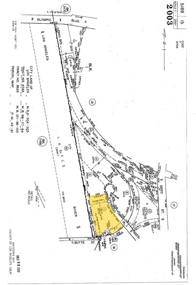 1625 Perrino Pl, Los Angeles, CA for lease - Plat Map - Image 2 of 12