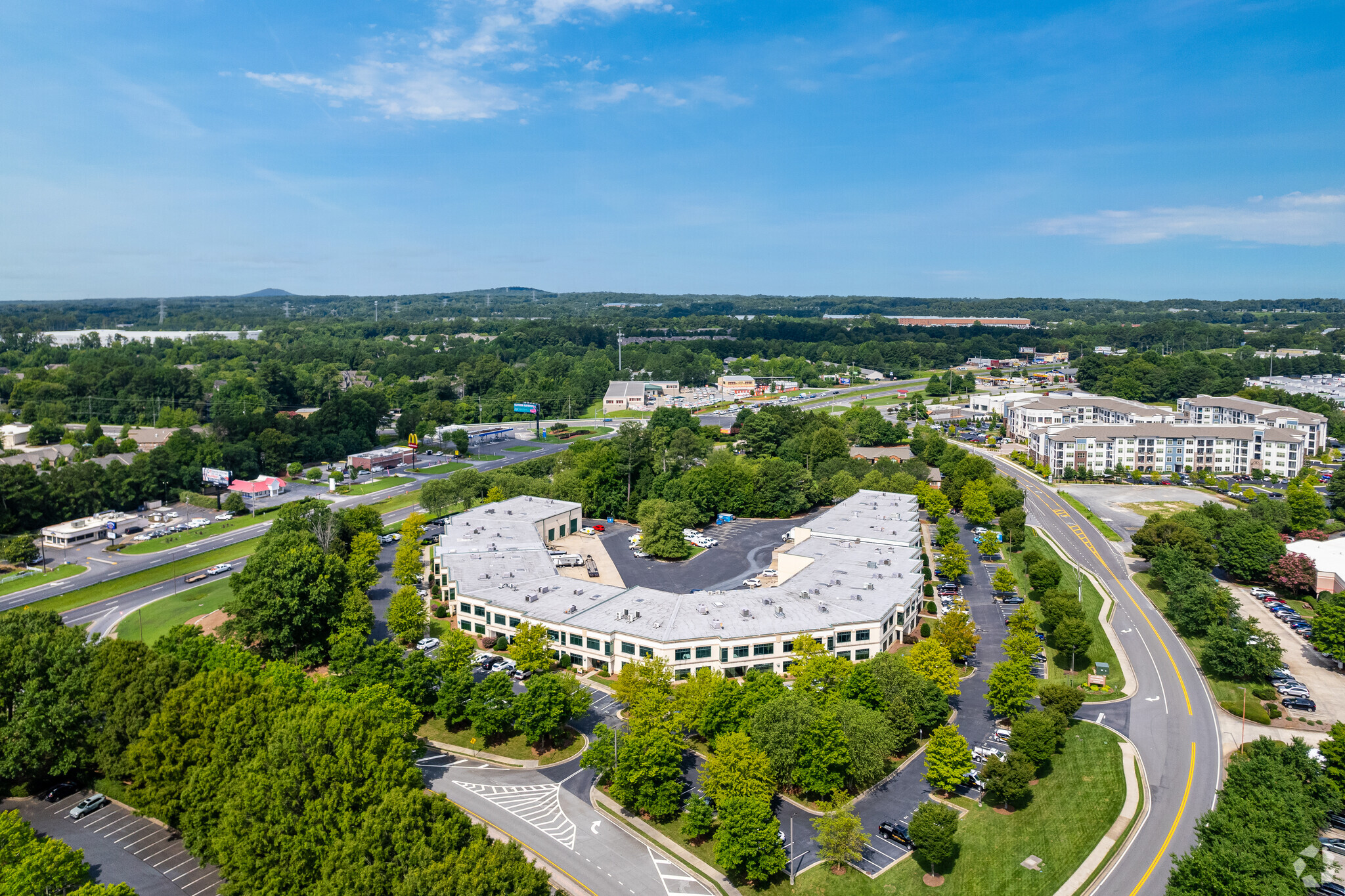 1690 Roberts Blvd, Kennesaw, GA for lease Aerial- Image 1 of 3