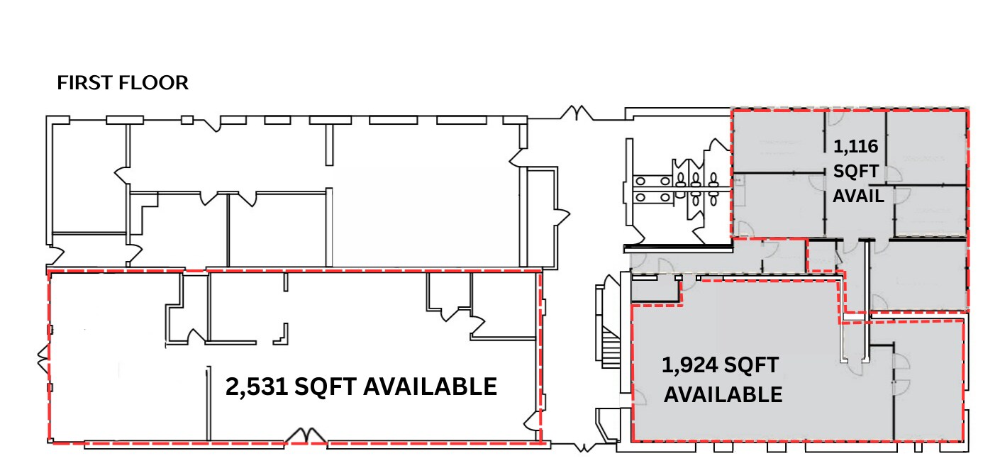 1700 I St, Sacramento, CA for lease Floor Plan- Image 1 of 1