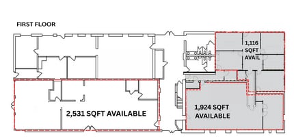 1700 I St, Sacramento, CA for lease Floor Plan- Image 1 of 1