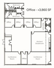 521 Morgan Lakes Industrial Blvd, Pooler, GA à louer Plan d’étage- Image 2 de 2