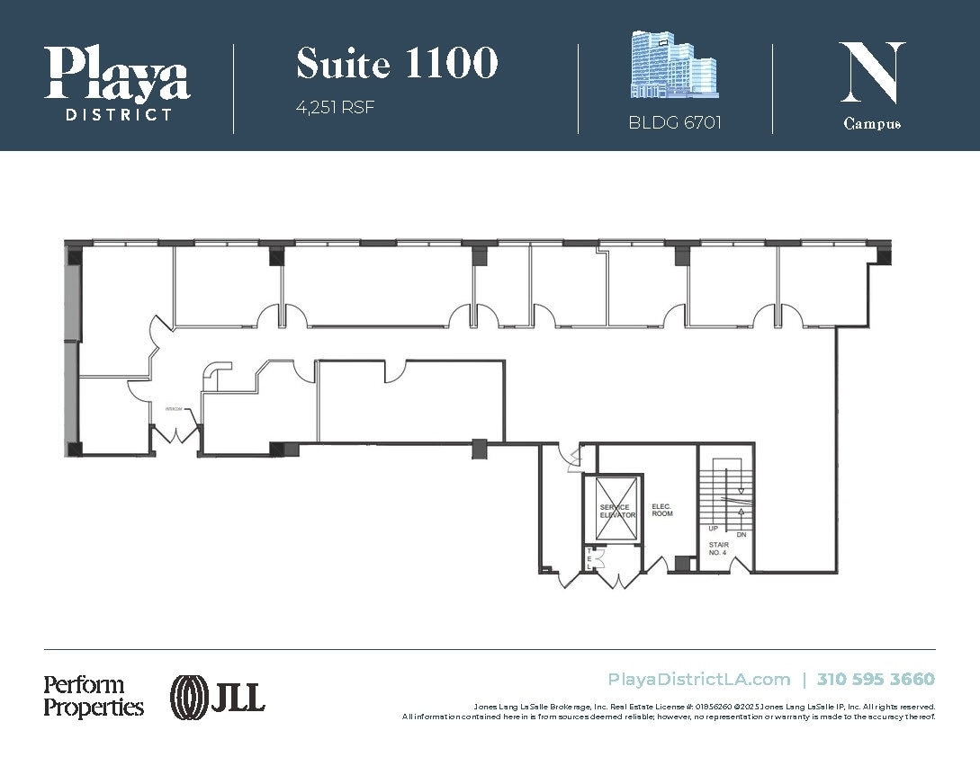 6100 Center Dr, Los Angeles, CA for lease Floor Plan- Image 1 of 1
