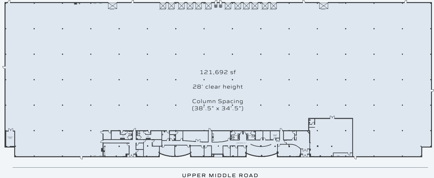 2351 Upper Middle Rd E, Oakville, ON à louer Plan d’étage- Image 1 de 1