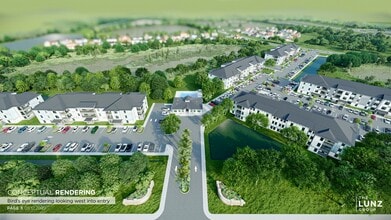 0 Yates, Lakeland, FL - Aérien  Vue de la carte