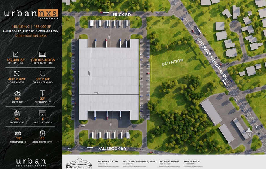 0 Fallbrook Rd, Frick Rd & Veterans Pkwy N rd, Houston, TX for sale - Building Photo - Image 1 of 2