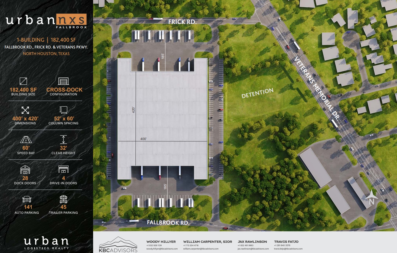 0 Fallbrook Rd, Frick Rd & Veterans Pkwy N rd, Houston, TX à vendre Photo du bâtiment- Image 1 de 3