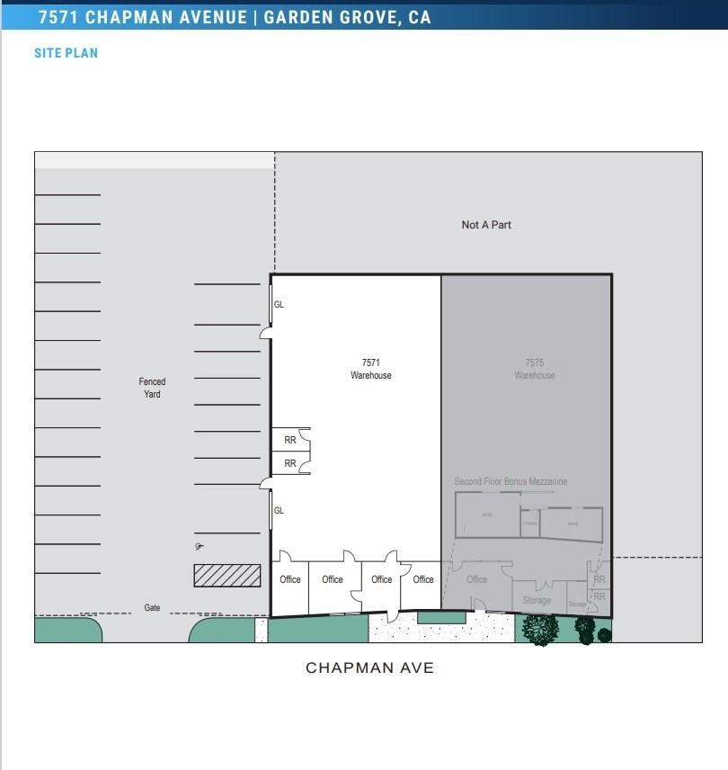 7571-7575 Chapman Ave, Garden Grove, CA for lease Floor Plan- Image 1 of 1