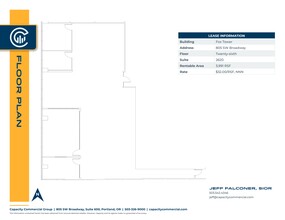 805 SW Broadway, Portland, OR for lease Site Plan- Image 1 of 1