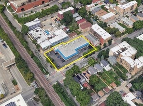 1754-1768 W Devon Ave, Chicago, IL - AERIAL  map view