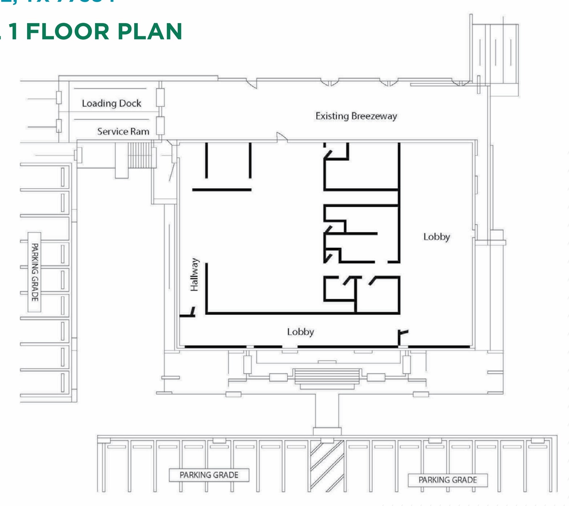 15102 Interstate 45, Conroe, TX à vendre Plan d’étage- Image 1 de 2