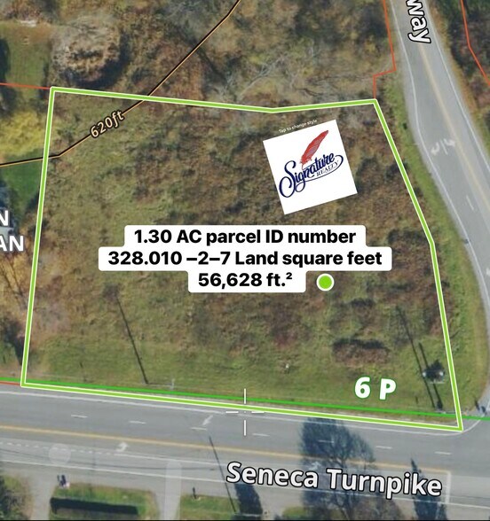 Seneca Turnpike & WoodsRdTax Map #328.010-2-7 Rt, New Hartford, NY à vendre - Photo du bâtiment - Image 1 de 11