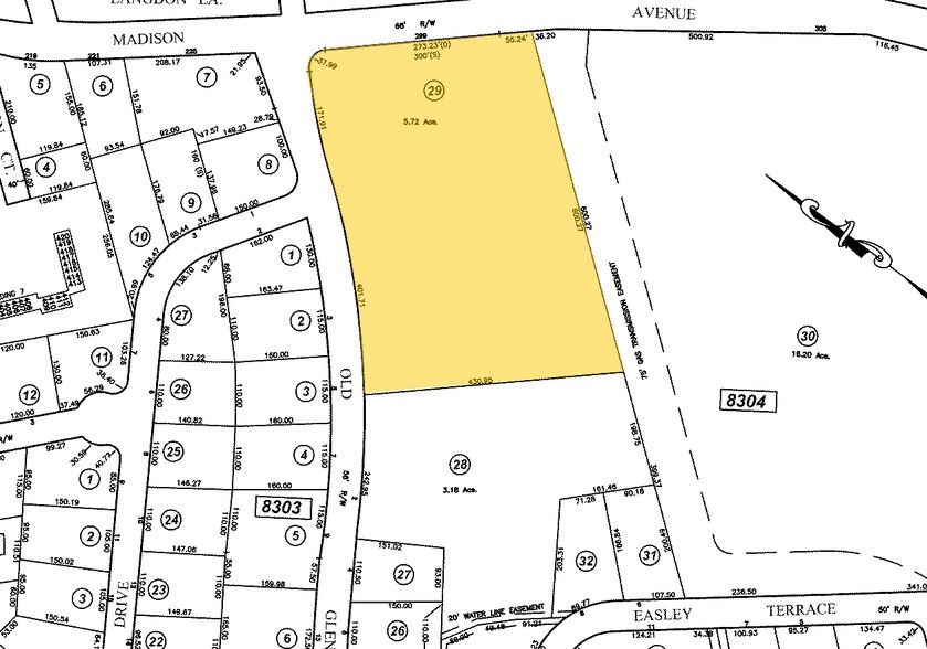 299 Madison Ave, Morristown, NJ à vendre - Plan cadastral - Image 1 de 1