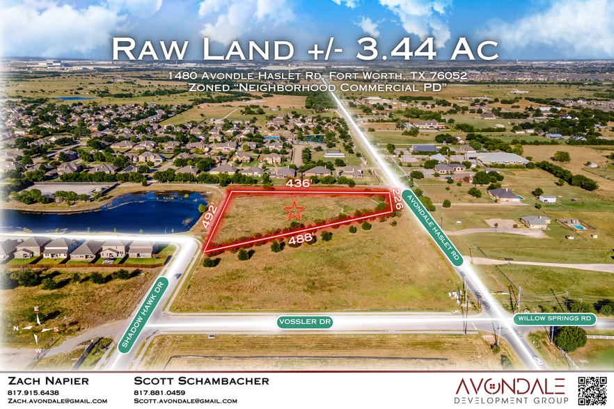 1480 Avondale-Haslet rd, Haslet, TX for sale - Aerial - Image 2 of 14