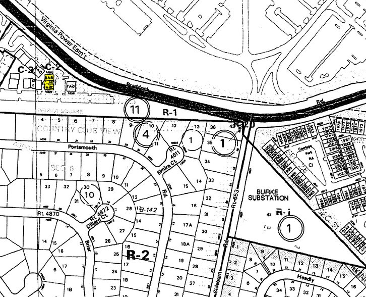 10503-10529 Braddock Rd, Fairfax, VA à louer - Plan cadastral - Image 2 de 12