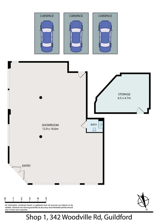 342 Woodville Rd, Guildford, NSW 2161 - Unit 1 - - Floor Plan - Image 1 of 6