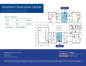 931 E Southern Ave, Mesa, AZ for lease Floor Plan- Image 1 of 1
