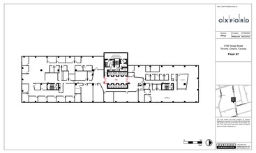 2180 Yonge St, Toronto, ON for lease Floor Plan- Image 1 of 1