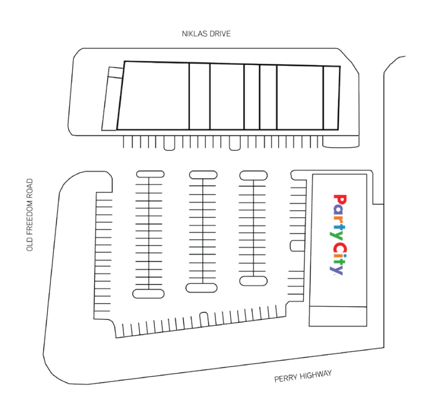 20217 Route 19, Cranberry Township, PA à louer Plan de site- Image 1 de 1