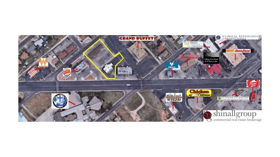 702 Andrews Hwy, Midland, TX à vendre - Aérien - Image 2 de 5