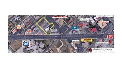 702 Andrews Hwy, Midland, TX - AERIAL  map view