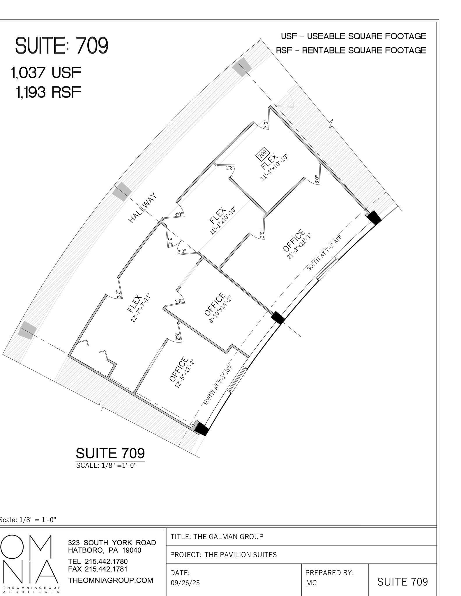261 Old York Rd, Jenkintown, PA à louer Plan d’étage- Image 1 de 1