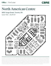 5650 Yonge St, Toronto, ON for lease Floor Plan- Image 1 of 1