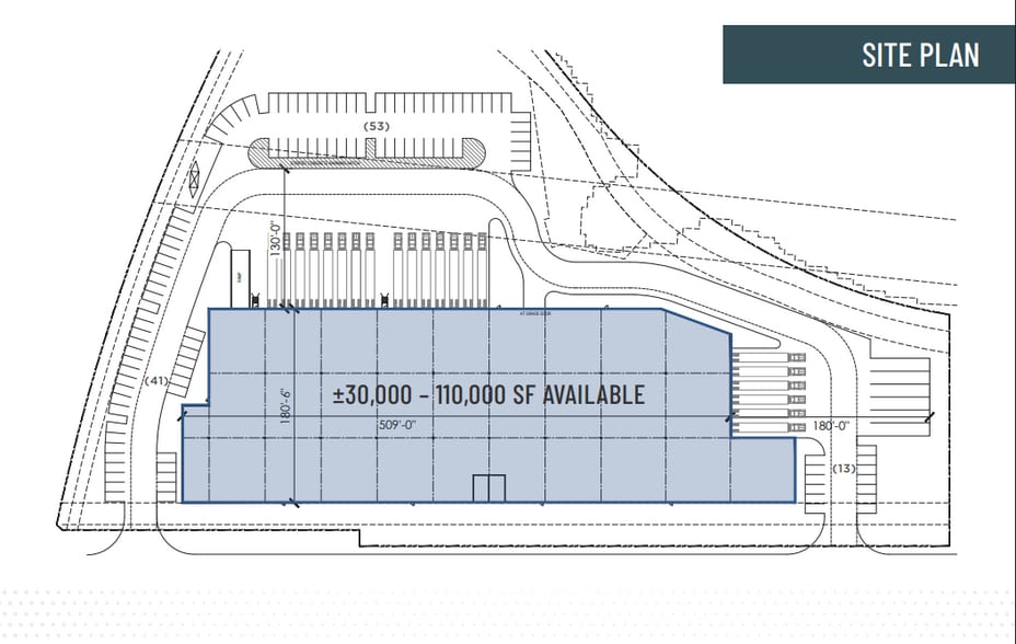 80 Jane St, Mesquite, TX for lease - Site Plan - Image 2 of 7
