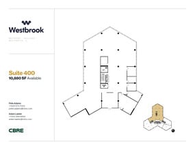 1 Westbrook Corporate Ctr, Westchester, IL for lease Floor Plan- Image 1 of 1