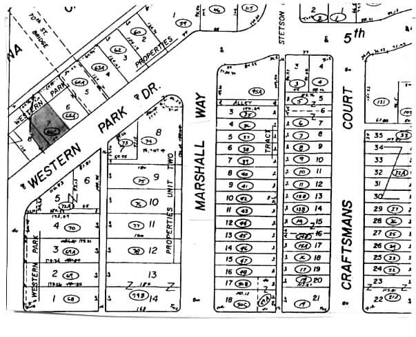 7030 E 5th Ave, Scottsdale, AZ à louer - Plan cadastral - Image 2 de 5