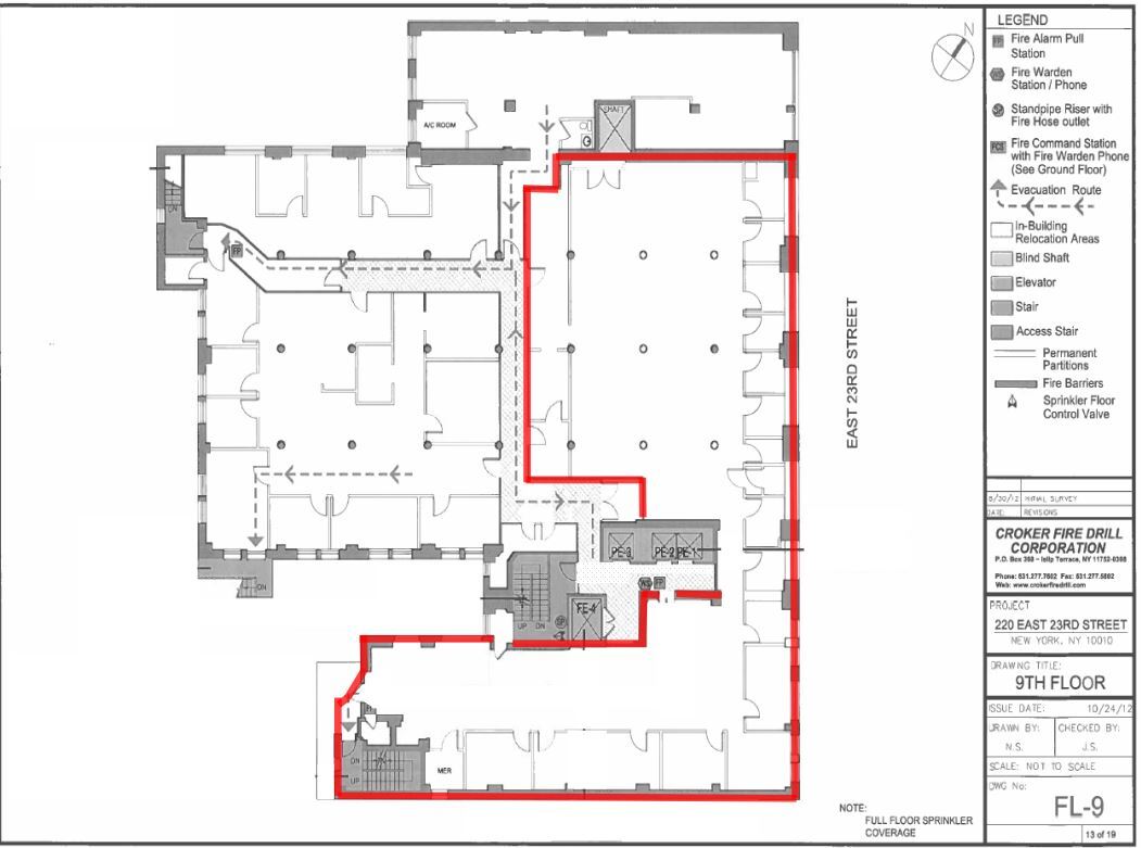 220 E 23rd St, New York, NY for lease Floor Plan- Image 1 of 2