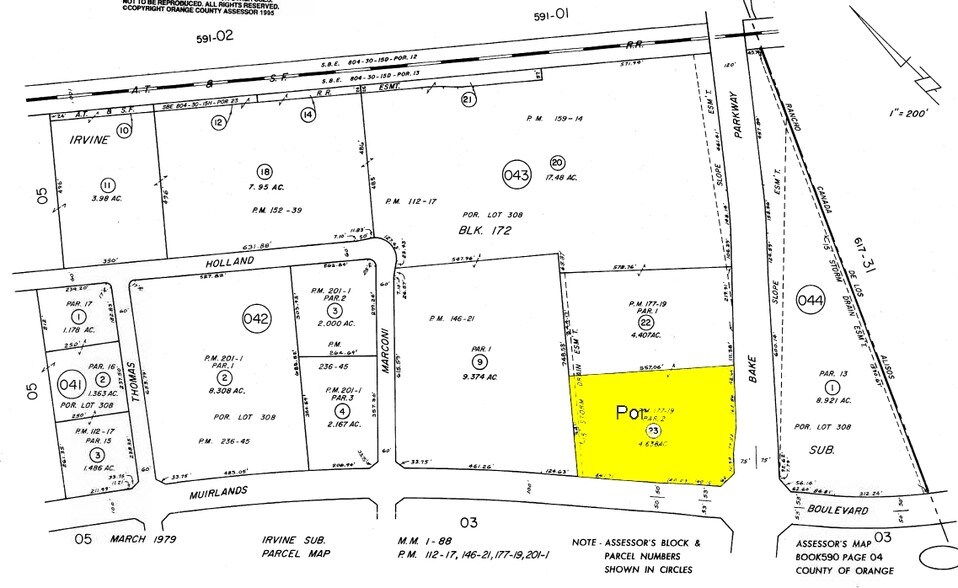 9963-9987 Muirlands Blvd, Irvine, CA à vendre - Plan cadastral - Image 2 de 23