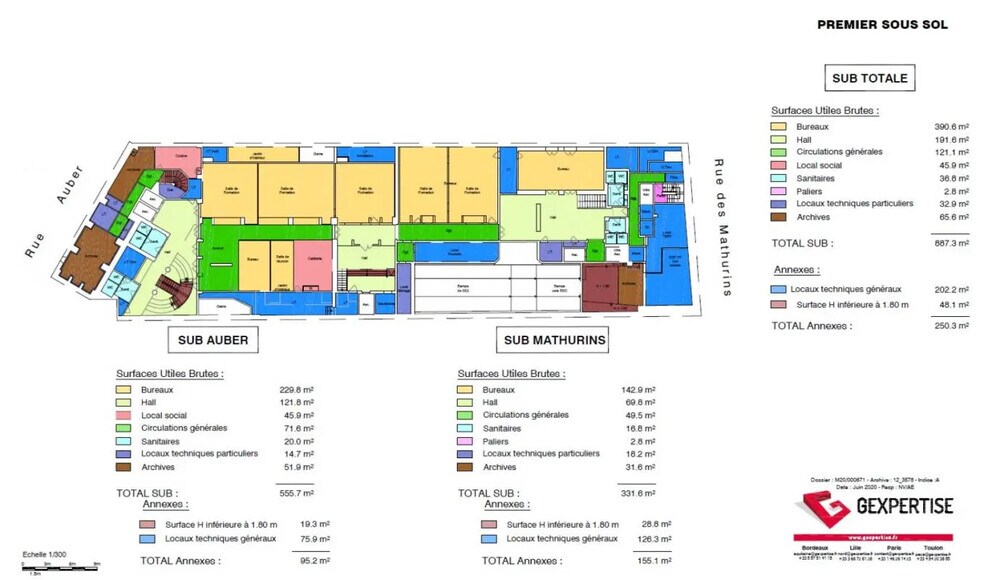 4 Rue Auber, Paris for lease - Floor Plan - Image 2 of 2
