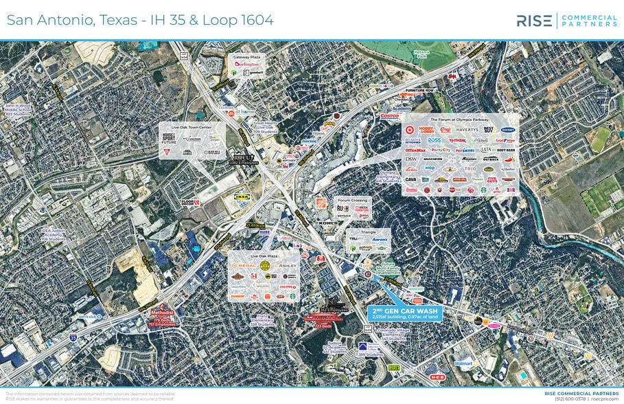 2809 Pat Booker Rd, Universal City, TX for lease - Aerial - Image 2 of 5