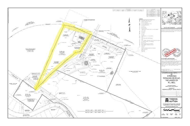 SC HWY 9, Little River, SC à vendre - Plan cadastral - Image 2 de 3