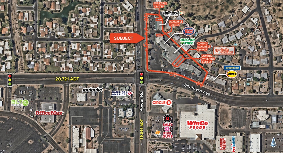 1145-1155 S Power Rd, Mesa, AZ à louer - Photo du bâtiment - Image 3 de 13